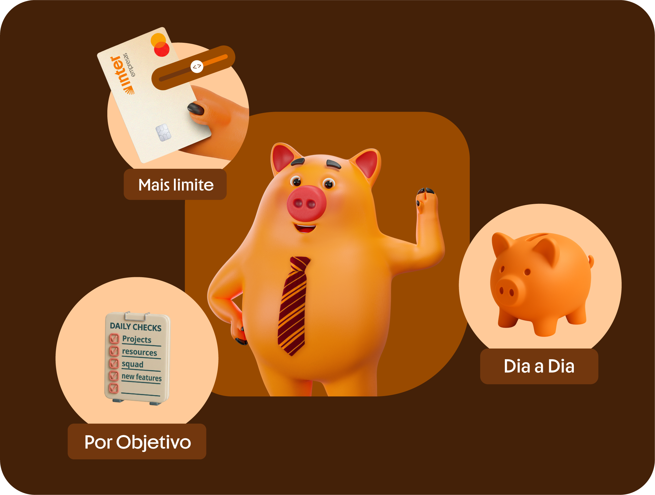 Tipos de Porquinho PJ