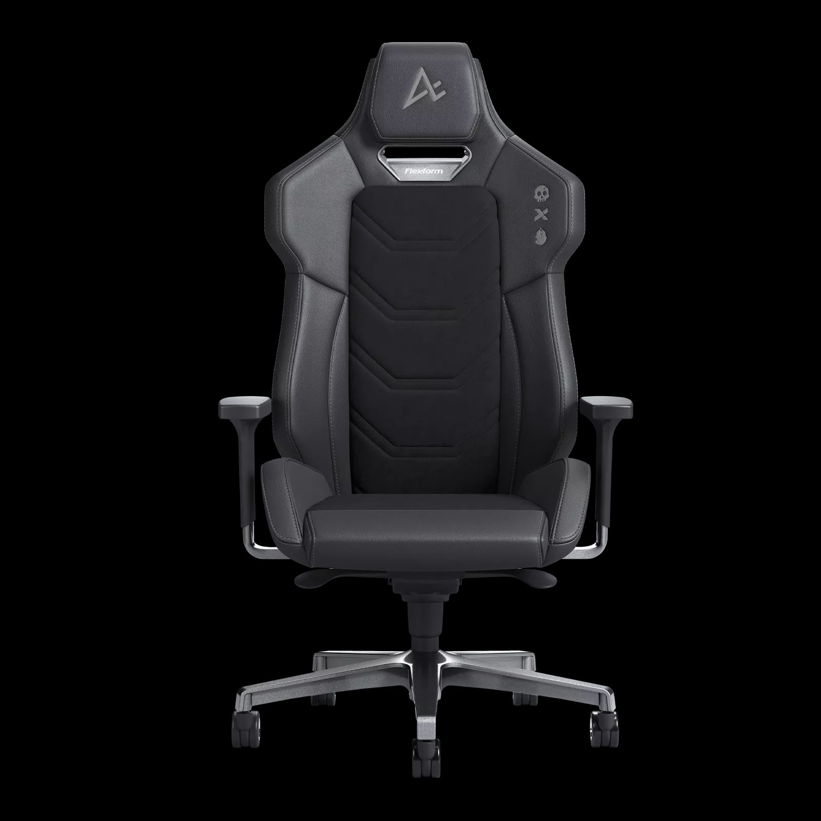 cadeira gamer preta Flexform Alpha Pro
