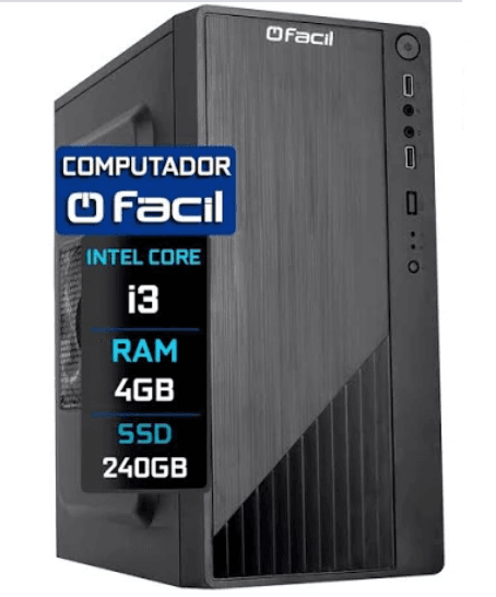 cpu gamer preto