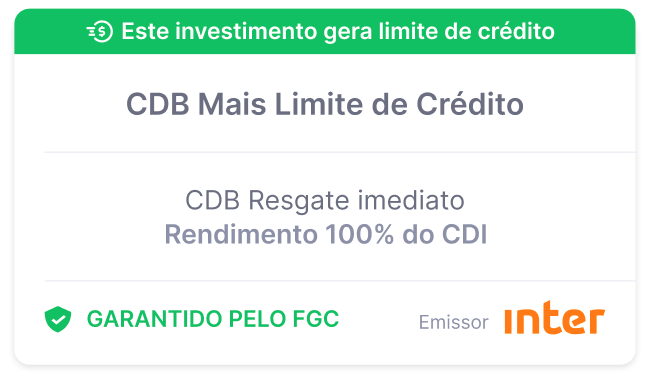 CDB Limite Investido