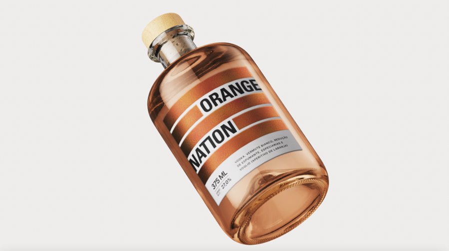 Garrafa do Drink Orange Nation