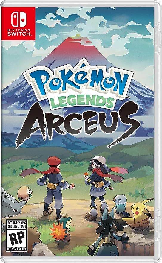 capa de jogo pokemon legends arceus