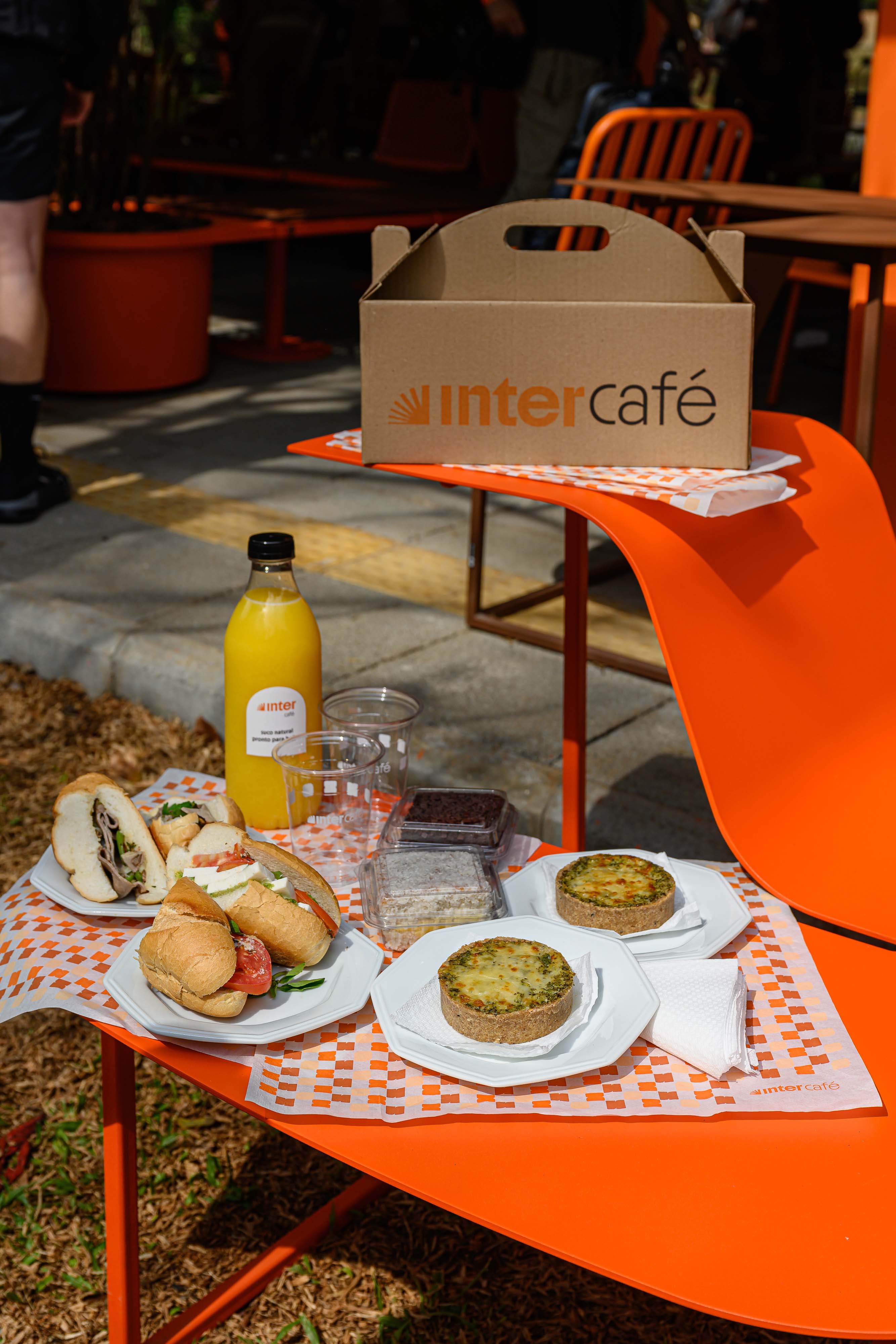 Inter Café no Parque Ibirapuera 