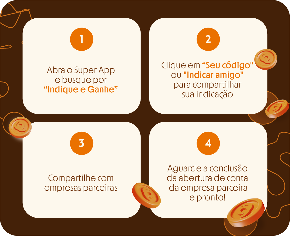 Como usar o Indique e Ganhe PJ