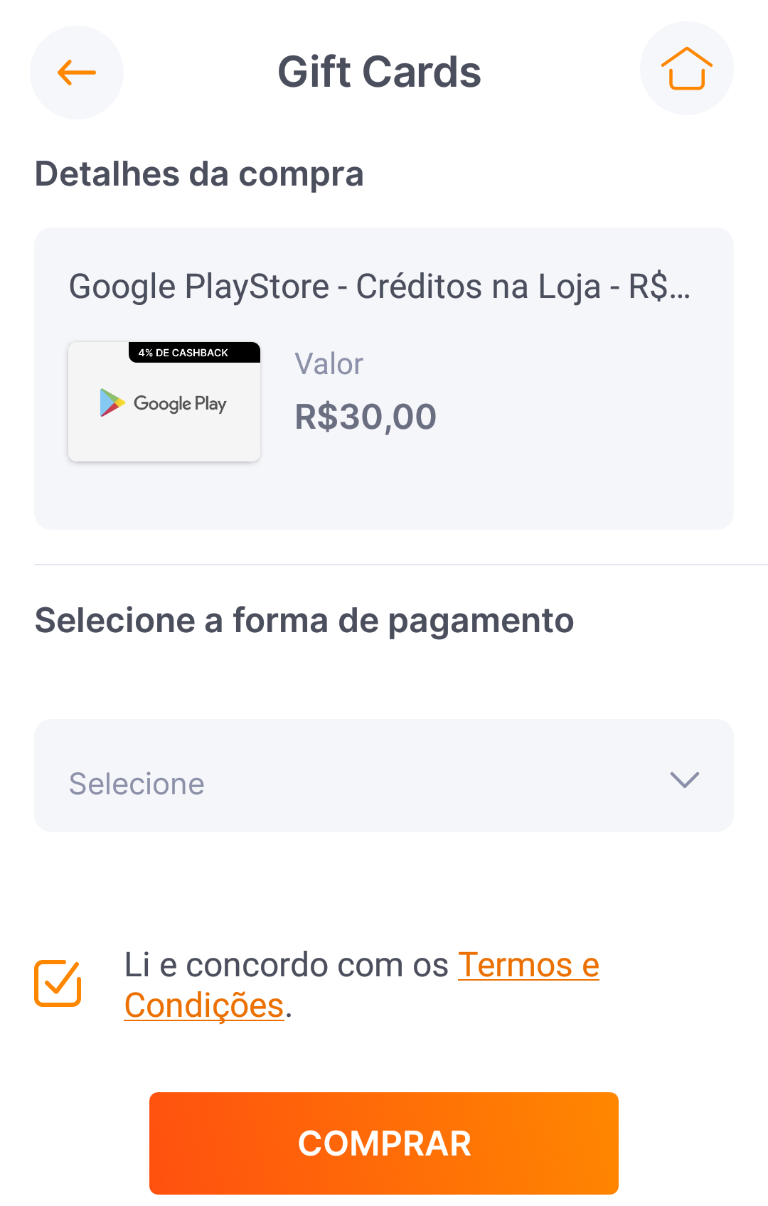 O que é gift card e onde comprar?